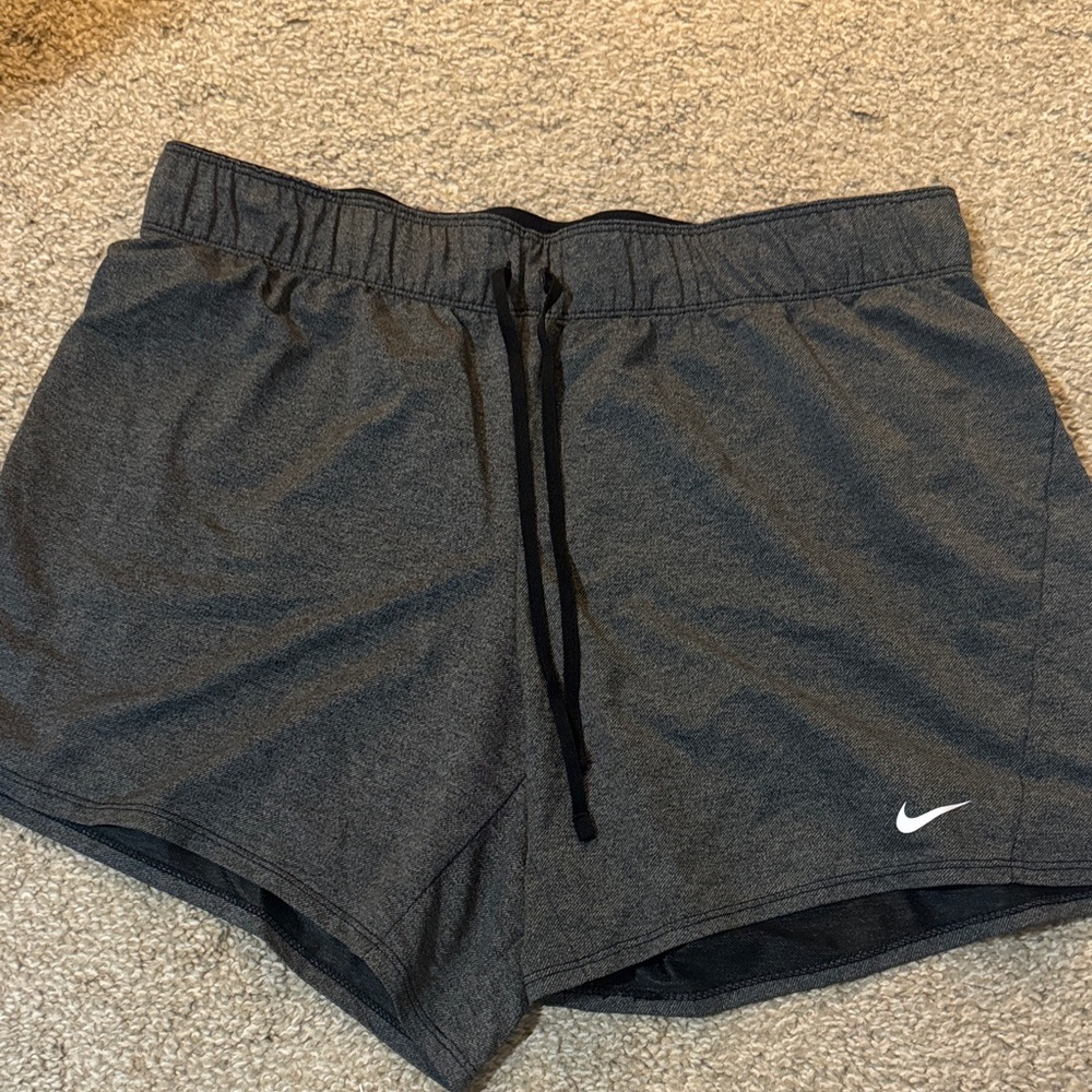 Nike Women's Charcoal Athletic Shorts